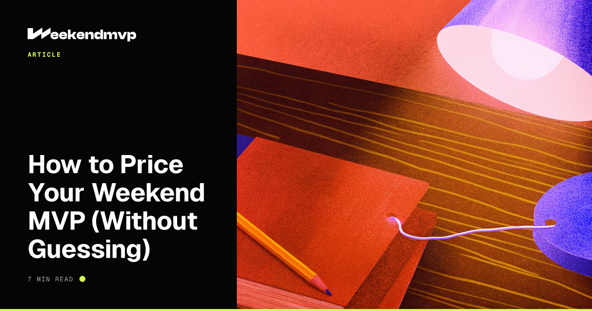 A blank price tag on a string resting on a dark desk, its edge caught by a single lime side-light, deep shadow surrounding